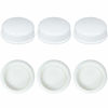 Picture of Sealing Caps Lids Compatible with Wide Neck Collection Bottle Avent Natural PP Bottles and Nenesupply Wide Neck Bottle Storage Bottle Cap Replace Avent Natural Bottle Sealing Ring and Sealing Disc