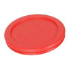 Picture of Pyrex 7202-PC 4" Red 1 Cup, 236mL Round Storage Lid 2 Pack for Glass Bowl