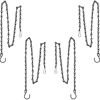 Picture of Outus Hanging Chain for Hanging Bird Feeders, Birdbaths, Planters and Lanterns, 4 Pack (35 Inch, Black)