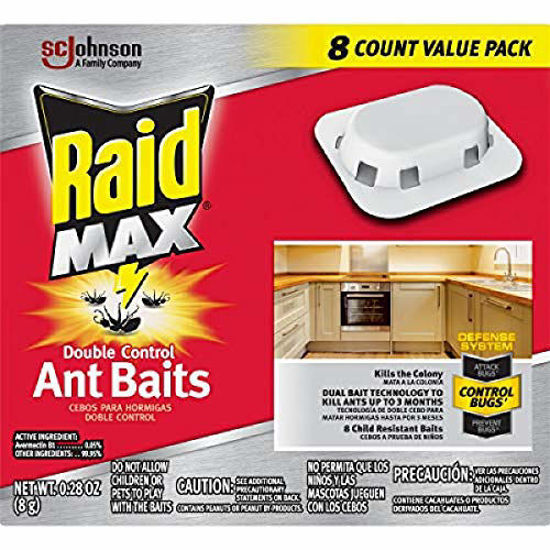 Picture of Raid Max Double Control Ant Baits, 0.28 oz, 8 CT (1)