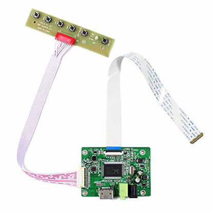 Picture of HDMI Input LCD Controller Board for M116NWR1 M133NWN1 M140NWR4 11.6" 13.3" 14" 15.6" 1366x768 30Pins EDP LCD Panel