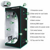 Picture of MARS HYDRO Grow Tent 2.3'x2.3' 1680D Canvas 100% Reflective Mylar Grow Tents with Removable Floor Tray for Indoor Hydroponic Plant Growing Room 27"x27"x63" for TS600/SP150