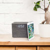 Picture of iHome iBT232 Bluetooth Dual Alarm FM Clock Radio with Speakerphone and USB Charging OPEN BOX