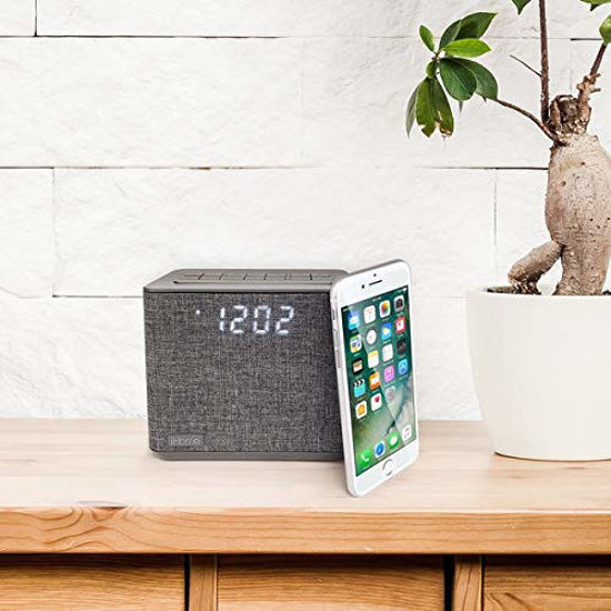 GetUSCart iHome iBT232 Bluetooth Dual Alarm FM Clock Radio with