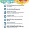 Picture of ZenToes Thick Corn Cushions Toe Pads - Hypoallergenic and Waterproof (72 Count)