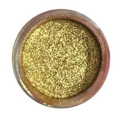 Picture of GOLD HIGHLIGHTER DUST (7 GRAMS) (7 grams Net. container) Product made in USA, by Oh! Sweet Art Corp