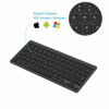 Picture of Arteck Ultra-Slim Bluetooth Keyboard Compatible with iPad 10.2-inch/iPad Air/iPad 9.7-inch/iPad Pro/iPad Mini, iPhone and Other Bluetooth Enabled Devices Including iOS, Android, Windows, Black