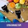 Picture of Body Tape Measure - (4 Pack) Measuring Tape for Body and Body Fat Measuring Device Fitness & Weight Monitors, (Inches & cm) Retractable Tapes Measure Ruler for Accurate Body Fat Calculator