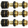Picture of Twinkle Star 3/4 Inch Garden Hose Quick Connector Water Hose Fitting Male and Female, 9 of Set