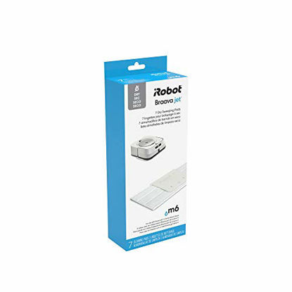 Picture of iRobot Authentic Replacement Parts- Braava jet m Series Dry Sweeping Pads, (7-Pack),White - 4632821