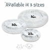 Picture of Friends Forever Coco Cat Bed, Faux Fur Dog Beds for Medium Small Dogs - Self Warming Indoor Round Pillow Cuddler, Small, Ivory