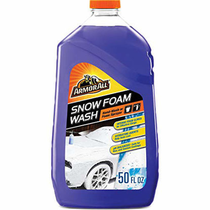 Picture of Armor All Car Wash Snow Foam Formula, Cleaning Concentrate for Cars, Truck, Motorcycle, Bottles