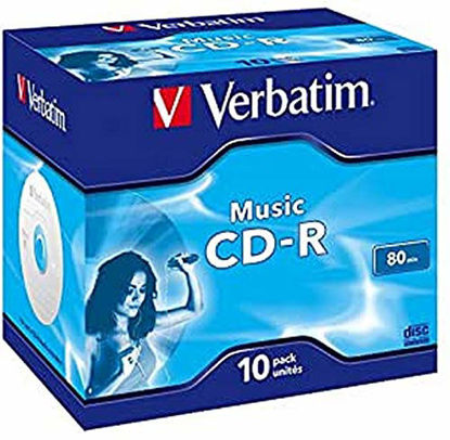 Picture of Verbatim Cdr Audio Live It Colours 80 min. pack