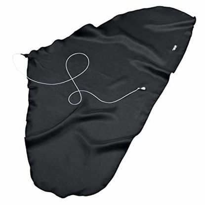 Picture of Hodge Silk Tenor Saxophone Swab - Black