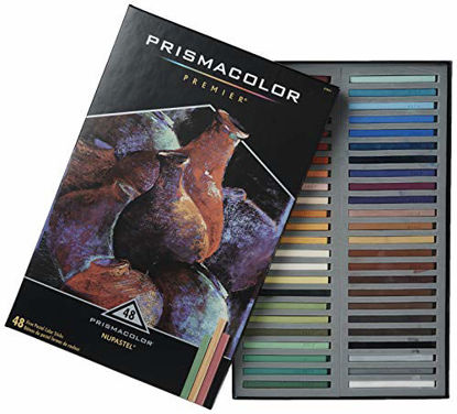 Picture of Prismacolor 27051 Premier NuPastel Firm Pastel Color Sticks, Box of 48 Color Sticks