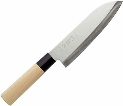 Picture of Happy Sales HSSR100, Japanese Kitchen Cooking Chef Sushi Santoku Knife