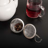 Picture of HIC Loose Tea Leaf Strainer and Herbal Infuser, 18/8 Stainless Steel, Mesh Tea Ball, 3-Inch