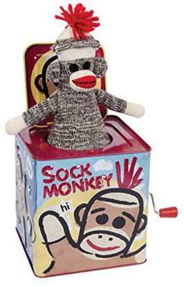 Picture of Schylling Sock Monkey Jack in the Box