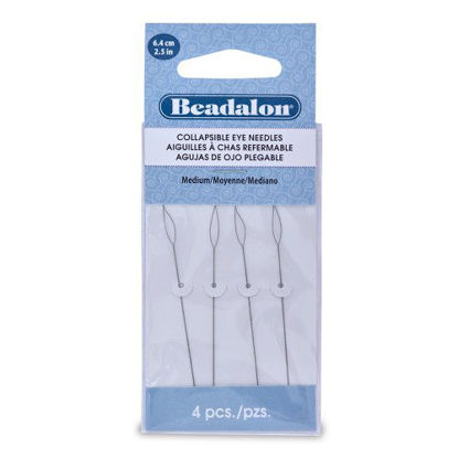 Picture of Beadalon Collapsible Eye Needles 2.5-Inch Medium