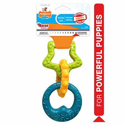 Picture of Nylabone Puppy Chew Teething Rings Chew Toy