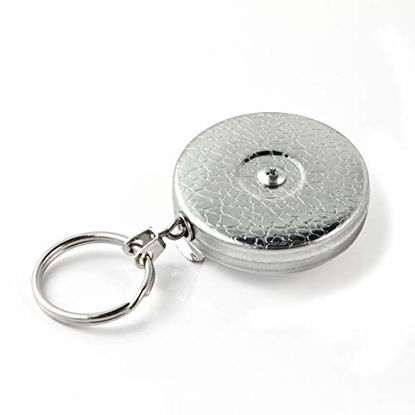Picture of Tool or Key Retractor w/Standard Clip, 24" Retractor - Stainless Steel Chain, Key-Bak #5 (1 Each)