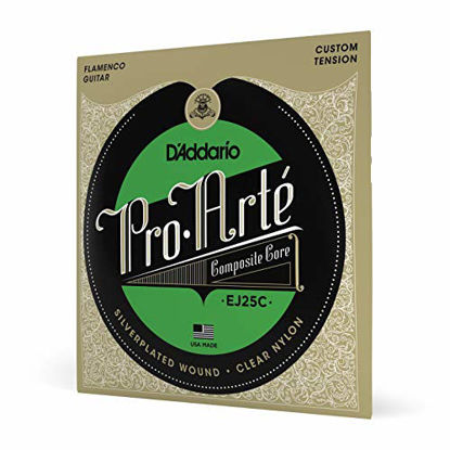 Picture of D'Addario EJ25C Pro-Arte Clear Nylon Composite Flamenco Guitar Strings