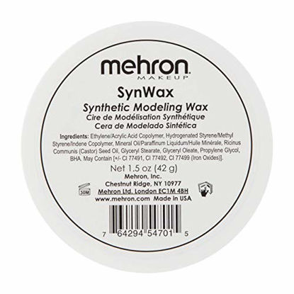 Picture of Mehron Makeup SynWax Synthetic Modeling Wax (1.5 oz)