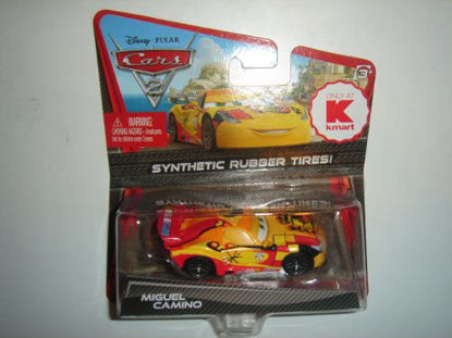 Picture of Disney / Pixar CARS 2 Movie Exclusive 155 Die Cast Car with Synthetic Rubber Tires Miguel Camino
