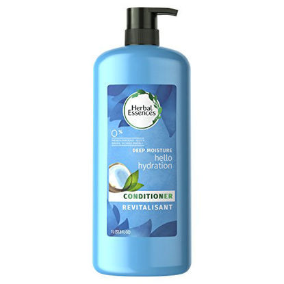 Picture of Herbal Essences Hello Hydration Moisturizing Conditioner with Coconut Essences, 33.8 fl oz (Packaging May Vary)