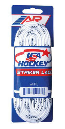 Picture of A&R Sports USA Hockey Laces, 108-Inch, White