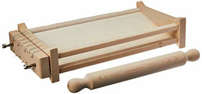 Picture of Eppicotispai"Chitarra" Pasta Cutter with 32cm/12.5-Inch Rolling Pin