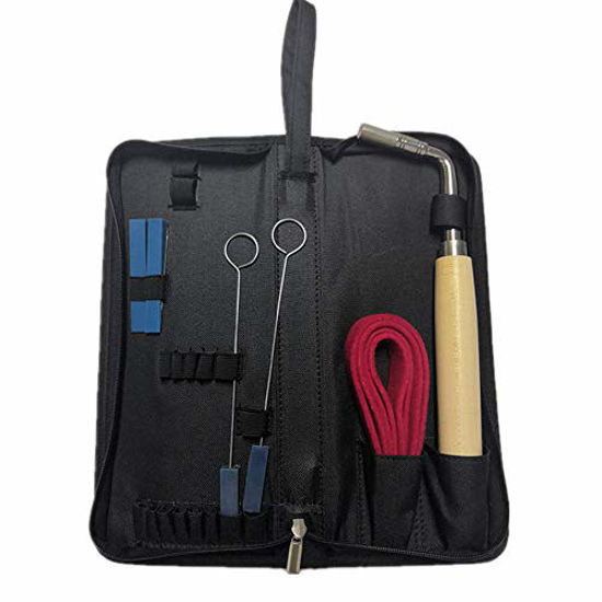 Professional Piano Tuning Kit | 6-Piece Tool Set With Case | Piano Maintenance Tools