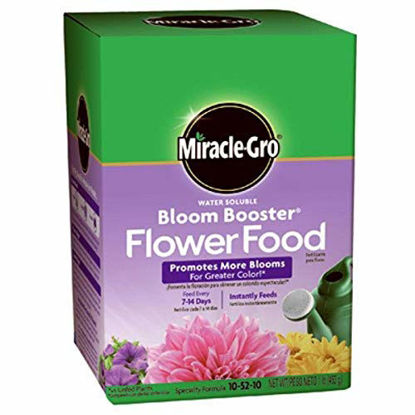 Picture of Miracle-Gro 1-Pound 1360011 Water Soluble Bloom Booster Flower Food, 10-52-10, 1 Pack
