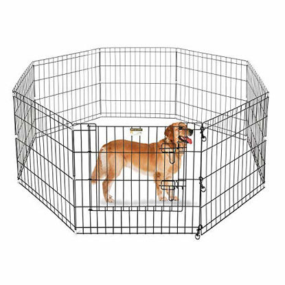 Picture of Pet Trex 24" Playpen for Dogs Eight 24" Wide x 24" High Panels