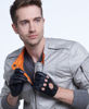 Picture of Momentum Men's Touchscreen Leather Driving Gloves by Pratt and Hart Size M Brown
