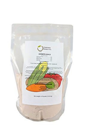 Picture of Azomite Rock Dust Volcanic Ash (Certified Dealer) Trace Minerals "Greenway Biotech Brand" 4 Pounds