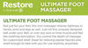 Picture of Gaiam Restore Ultimate Foot Massage Roller, Blue, Model:05-61356