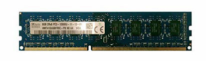 Picture of Hynix original 8GB, 240-pin DIMM,Unbuffered, NON ECC, DDR3 PC3-12800 desktop memory module