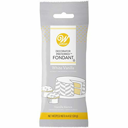 Picture of Wilton White Vanilla Decorator Preferred Fondant Pack 4.4 oz. (Packaging May Vary)