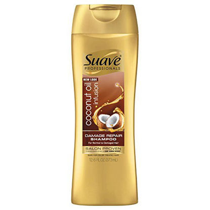 Picture of Suave Professionals Coconut Oil Infusion Damage Repair Shampoo 12.6 oz