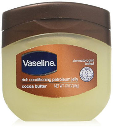 Picture of Vaseline Petroleum Jelly Cocoa Butter 1.75 Ounce (Pack of 6)