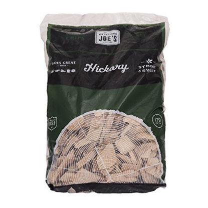 Picture of Oklahoma Joe's Hickory Wood Smoker Chips, 2-Pound Bag