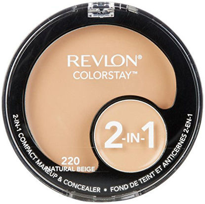Picture of Revlon ColorStay 2-in-1 Compact Makeup & Concealer, Natural Beige