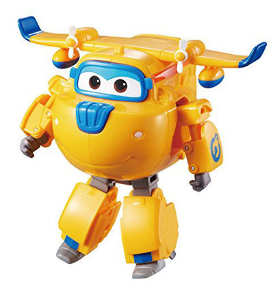 Picture of Super Wings - Transforming Donnie Toy Figure, Plane, Bot, 5" Scale