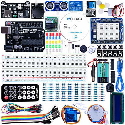 Picture of ELEGOO UNO Project Super Starter Kit with Tutorial and UNO R3 Compatible with Arduino IDE