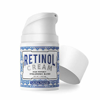 Picture of LilyAna Naturals Retinol Cream for Face - Retinol Cream, Anti Aging Cream, Retinol Moisturizer for Face, Wrinkle Cream for Face, Retinol Complex - 1.7oz
