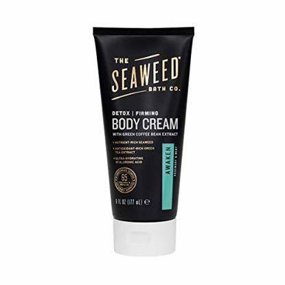 Picture of The Seaweed Bath Co. Detox Cellulite Cream/Firming Detox Cream, Awaken Scent, Rosemary & Mint, 6 oz. (Packaging May Vary)