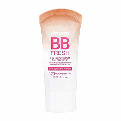 Picture of Maybelline Dream Fresh BB 8-in-1 Beauty Balm Skin Perfector SPF 30, Medium 1 oz (Pack of 2)