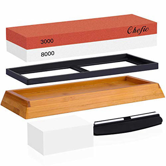 GetUSCart- BearMoo Whetstone Premium 2-IN-1 Sharpening Stone 