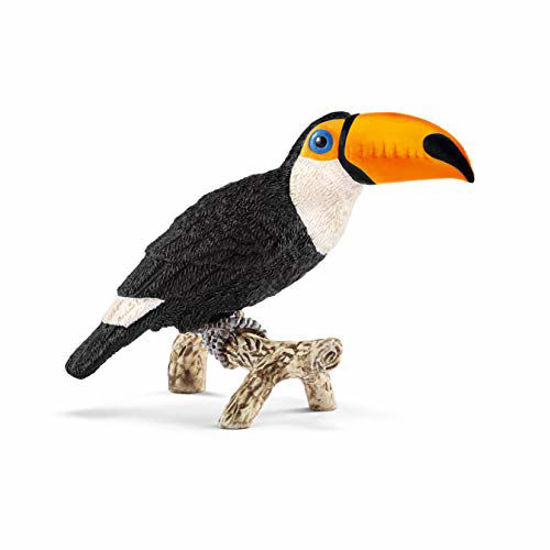 Picture of SCHLEICH Wild Life, Animal Figurine, Animal Toys for Boys and Girls 3-8 Years Old, Toucan